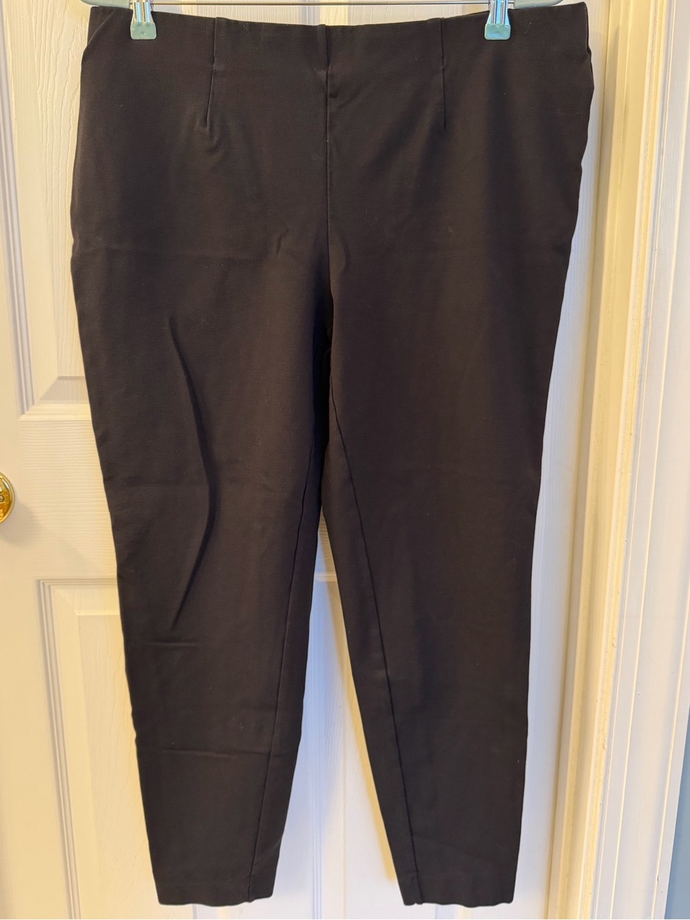 Basic Editions Black Stretchy Pants Sz XL